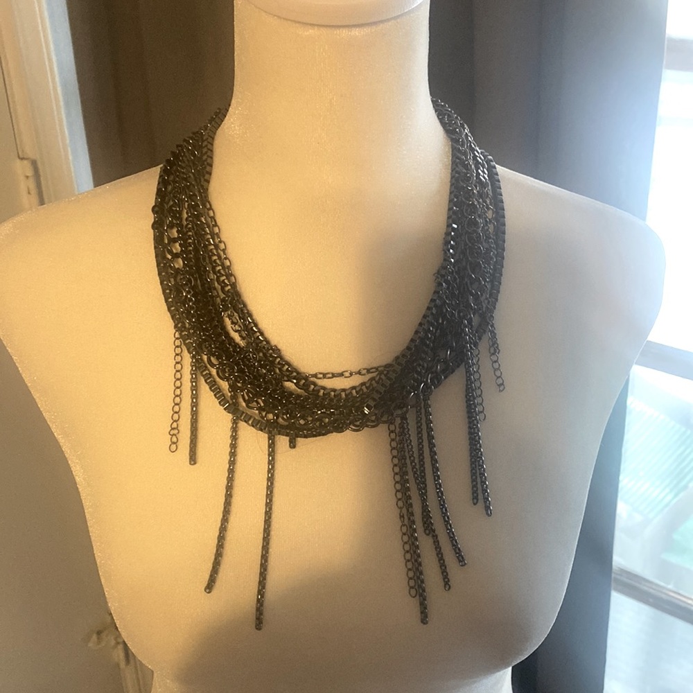 Chico’s Brand Heavy weighted  Necklace